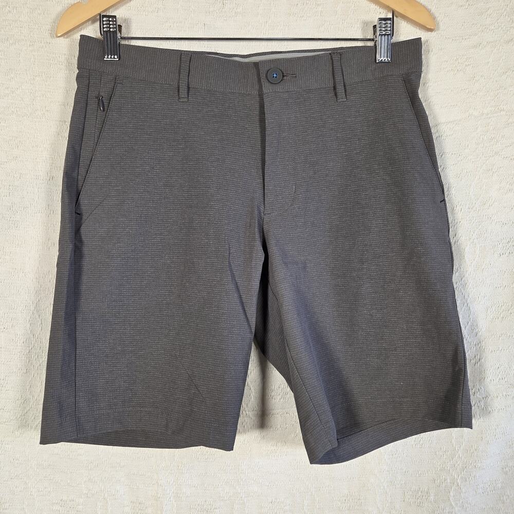NWT Tommy Bahama Chip Shot Short 9 Gray Mens Size 30 Golf Tennis Beachwear